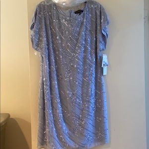 New Aidan mattox beaded dress NWT 10